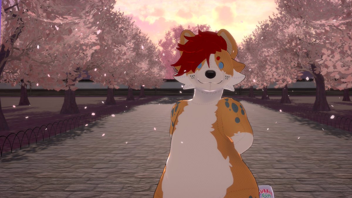 Altaluniee's tweet image. Lil corgi on a plushie! A soft and huggable version of my sona now running around, I love messing with this base so much ahhh

Retexture by me
Model by @bubblegumbark 
Hair by Aidenfur