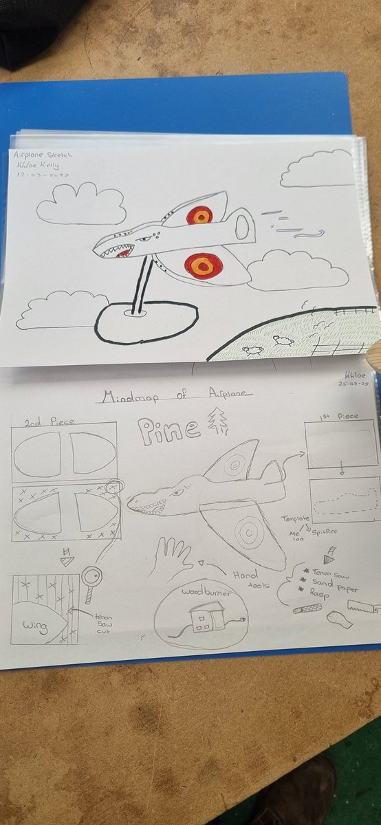 This years fleet of airplanes are pretty much finished at this stage,  ...always a great project that's well liked by my 1st year Wood Technology students here in St. Aidan's CS.

A fun project that lends itself to alot of imagination &amp; creativity.

🌱 Making Wooden Airplanes ~
