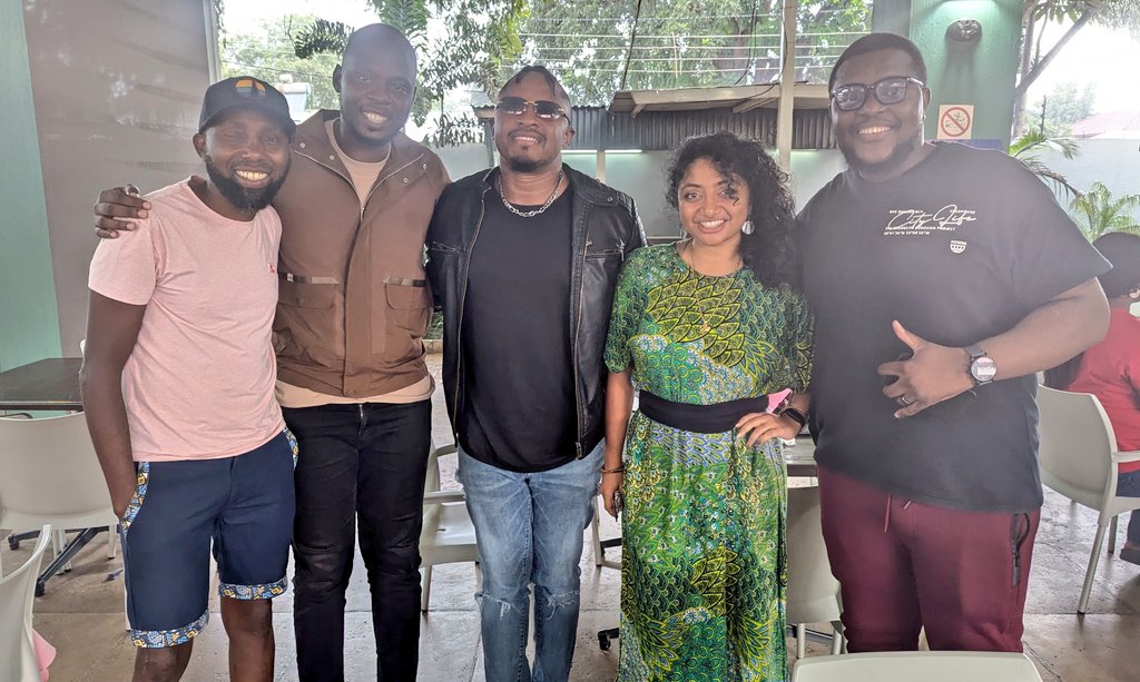Had an inspiring conversation with Zambian gospel superstars &amp; the legendary @djmoz on servant leadership, and how proud we are of African youth! Grateful for the faith, fire, and wisdom in these incredible souls 🇿🇲🇰🇪