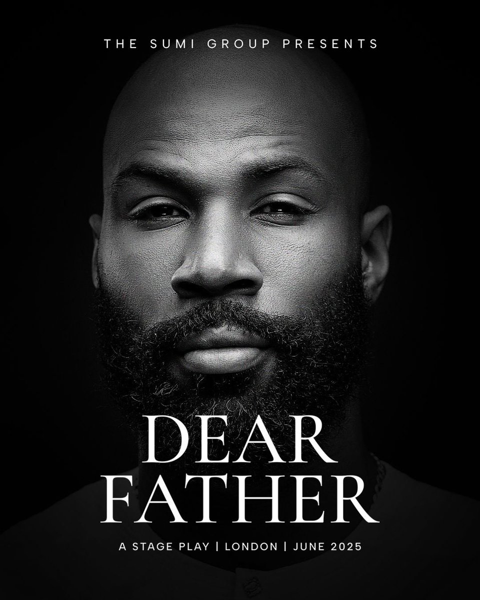 Lights, camera, action! 🎬 This summer, I’ll be taking the stage for my acting debut in the stage play Dear Father. Tickets are available—link in my bio. Oya come now! 😄
