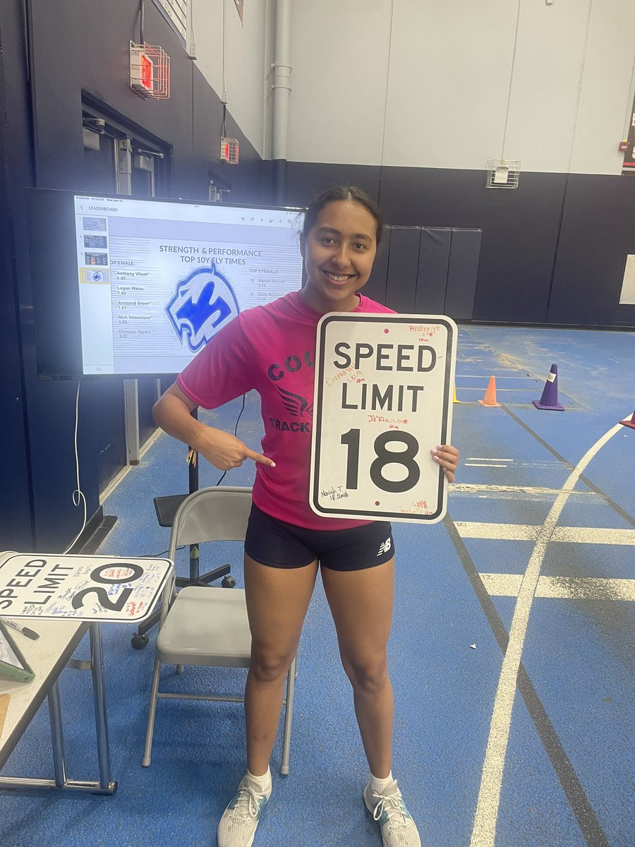 PSHS Girls XC & TF (@pshsgirlstf) on Twitter photo Year 2!
It’s no secret that I’m a feed the cats believer. Mariah was stuck for a little bit of time at 1.19-1.21 in her 10y fly. Since January: 10y/30y/28 sec drills. We are now at 1.12 for her 10fly. Way to go Mariah! ⚡️⚡️
<a href="/PSHS_Athletics/">Cougar Athletics</a>
<a href="/pntrack/">Tony Holler</a> Year 2!
It’s no secret that I’m a feed the cats believer. Mariah was stuck for a little bit of time at 1.19-1.21 in her 10y fly. Since January: 10y/30y/28 sec drills. We are now at 1.12 for her 10fly. Way to go Mariah! ⚡️⚡️
<a href="/PSHS_Athletics/">Cougar Athletics</a>
<a href="/pntrack/">Tony Holler</a>