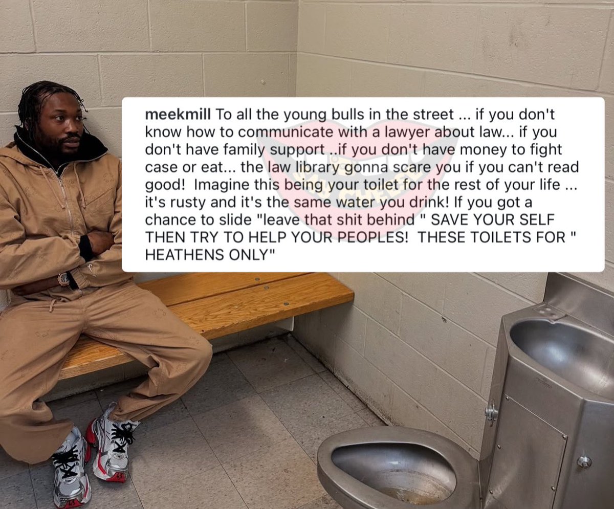 Meek Mill with a message for the youth in the streets