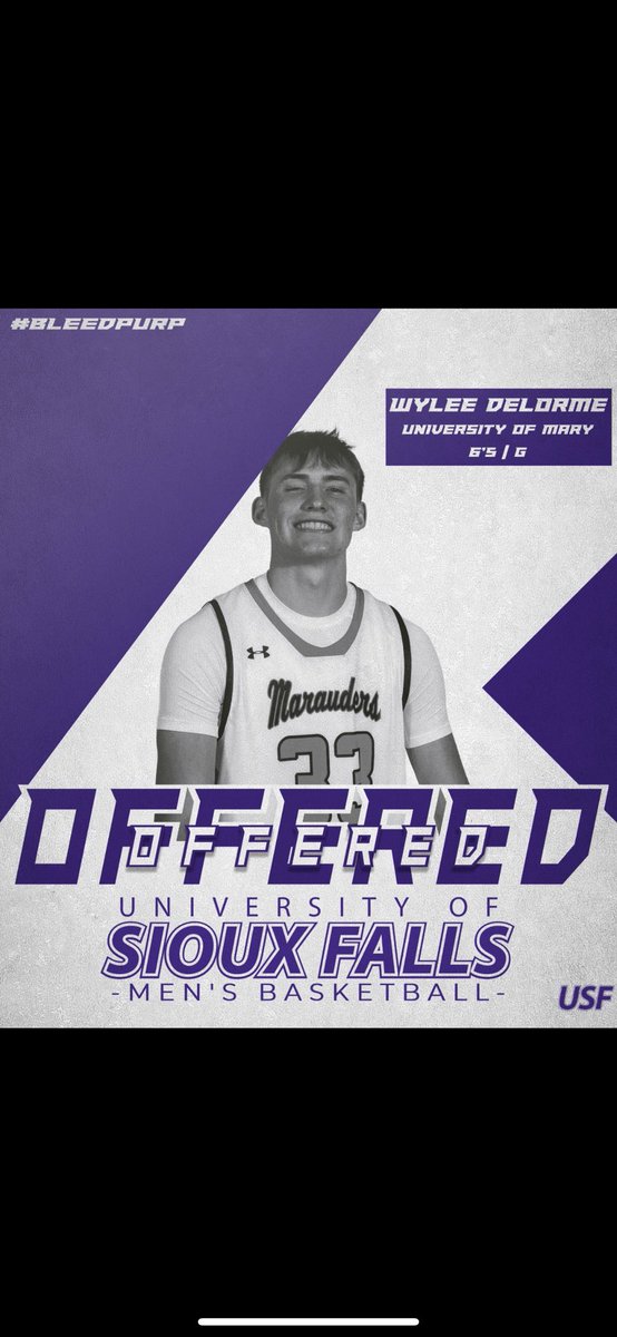 Wylee Delorme (@wyleedelorme) on Twitter photo After a great phone with <a href="/CooBasketball/">Chris Johnson</a>, I am blessed to receive an offer from the University of Sioux Falls!! After a great phone with <a href="/CooBasketball/">Chris Johnson</a>, I am blessed to receive an offer from the University of Sioux Falls!!