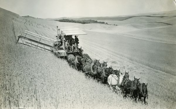 ajauch's tweet photo. @LibertyCappy My great grandfather did better than that with a team of horses.

Why would we have a robot manually harvest grain when we have combines? https://t.co/zDxkqa48LP