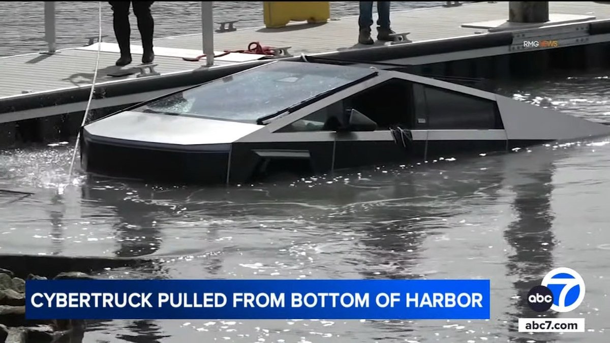 Tired: Dumping tea into a harbour

Wired: Dumping Teslas into a harbour