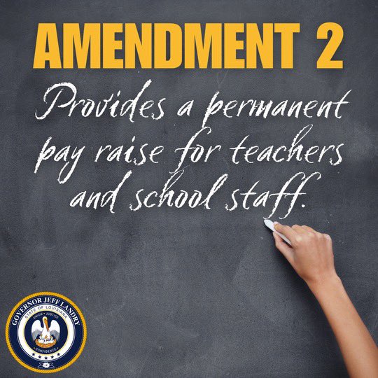 A vote for a permanent teacher pay raise— on your ballot March 29!