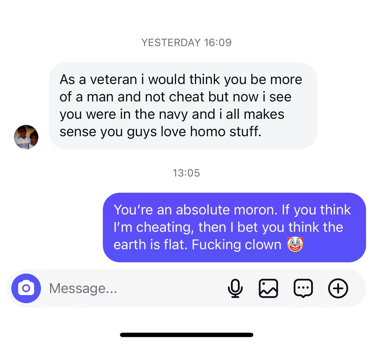 This guy definitely wishes he joined the navy…