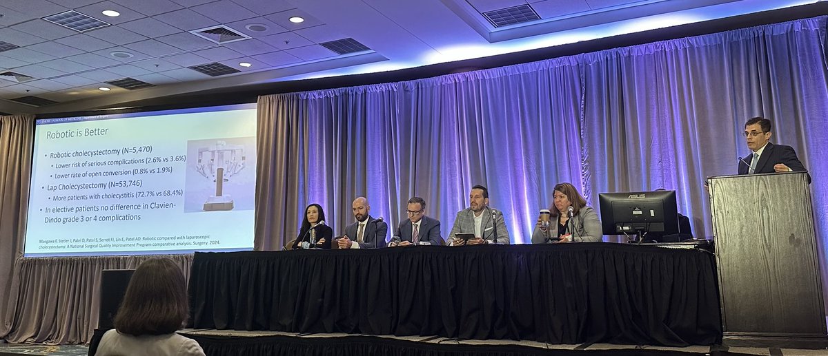Elizabeth Hechenbleikner, MD (@ehechenbleikner) on Twitter photo Great talk by <a href="/EricKnauerMD/">Eric Knauer</a> at 2025 SAGES on Robo vs Lap chole!! What is the gold standard in MIS chole?? <a href="/EmorySurgery/">Emory Surgery</a> <a href="/EdLinEmory/">Edward Lin</a> <a href="/AnkitPatelMD/">Ankit Patel</a> Great talk by <a href="/EricKnauerMD/">Eric Knauer</a> at 2025 SAGES on Robo vs Lap chole!! What is the gold standard in MIS chole?? <a href="/EmorySurgery/">Emory Surgery</a> <a href="/EdLinEmory/">Edward Lin</a> <a href="/AnkitPatelMD/">Ankit Patel</a> 