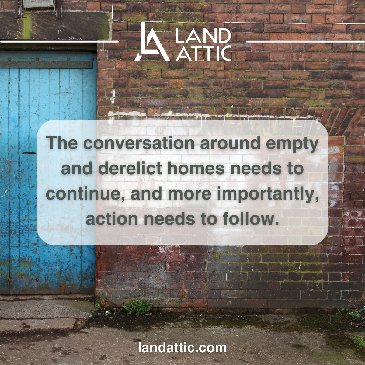 National Empty Homes Week may be over, but the conversation must continue. Thousands of unused properties in the UK hold potential. Land Attic connects those looking to turn these into projects. What challenges have you faced in reviving an empty property?