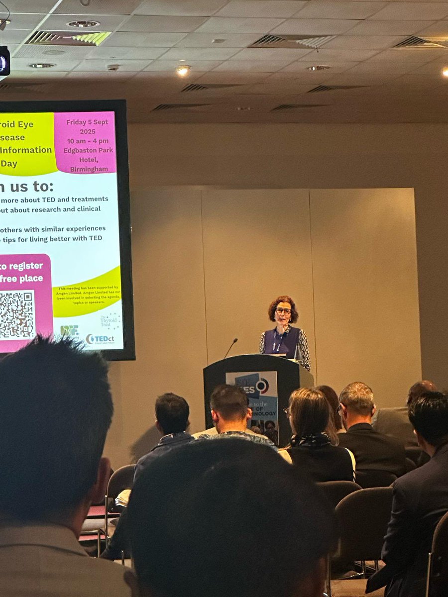 britishthyroid's tweet image. We’ve been at the BES conference in Harrogate this week.

Always so good to come together with healthcare professionals, researchers and other patient support groups to share resources, information and ideas to support people living with endocrine conditions. #thyroid #sfebes2025