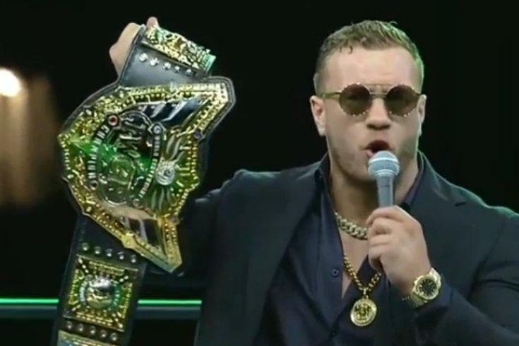 TOXIC_VTRIGGER's tweet image. Pinning this until ospreay wins the Aew world title. 📌