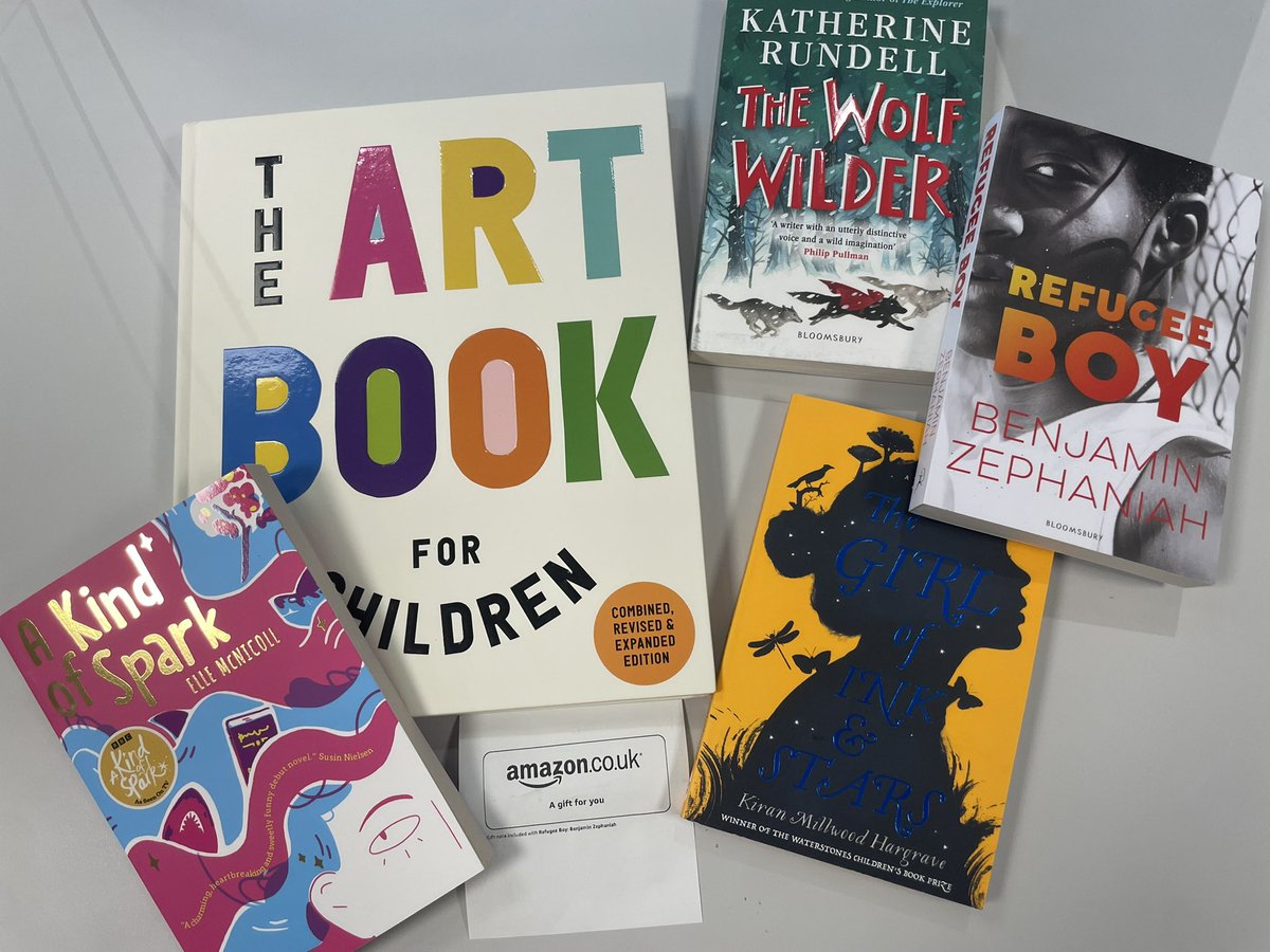 RiverAcReading's tweet image. 📚 A huge thank you for the kind donations that we received this morning! These will bring joy to so many!
Ms Myers has curated an #Amazon Wishlist to stock our library so that students can engage in a range of wonderful texts.
Can you help? 📚
amazon.co.uk/hz/wishlist/ls…