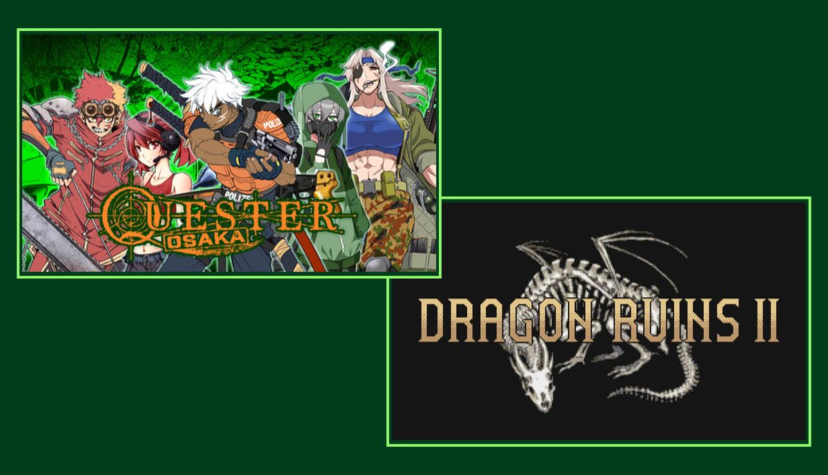 Graverobber Foundation (@graverobberfnd) on Twitter photo Get QUESTER | OSAKA and Dragon Ruins II in a new collaborative bundle with <a href="/1000games_pr/">Thousand Games|サウザンドゲームズ</a>.
store.steampowered.com/bundle/51241/Q… Get QUESTER | OSAKA and Dragon Ruins II in a new collaborative bundle with <a href="/1000games_pr/">Thousand Games|サウザンドゲームズ</a>.
store.steampowered.com/bundle/51241/Q…