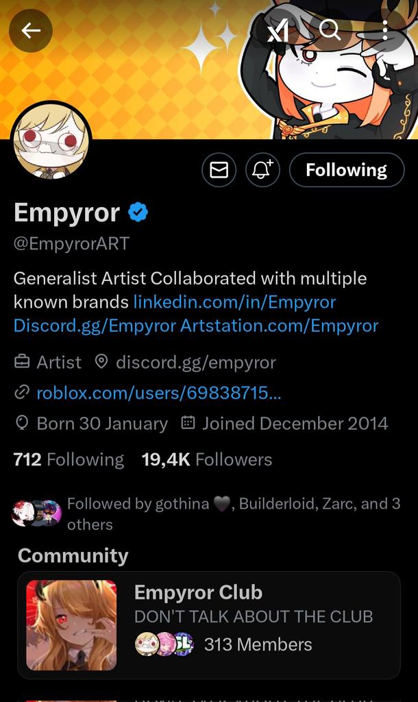 Zinger_Bringer's tweet photo. @empyror @littlegothina Watch me win and KEEP THE ROBUX cuz aint NOBODY buying that 😭 https://t.co/rcdkTtxu7M