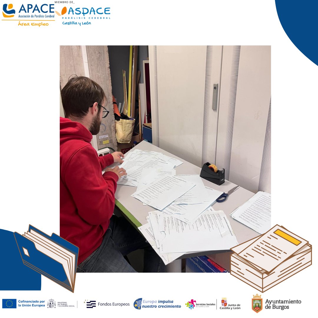 APACE Burgos (@apaceburgos) on Twitter photo Uno de nuestros usuarios del área de empleo, esta trabajando gracias al convenio que tenemos con el <a href="/Aytoburgos/">Ayuntamiento de Burgos</a>
#ConstruyendoFuturo #EuropaImpulsaNuestroCrecimiento Uno de nuestros usuarios del área de empleo, esta trabajando gracias al convenio que tenemos con el <a href="/Aytoburgos/">Ayuntamiento de Burgos</a>
#ConstruyendoFuturo #EuropaImpulsaNuestroCrecimiento