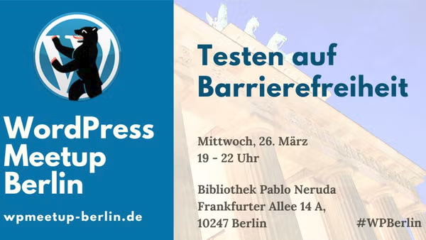 WordPress Berlin tweet media