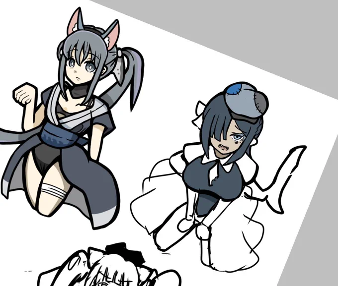 #上手い下手は別にして自分の絵柄のここが好きをフォロワーさんが教えてくれる 