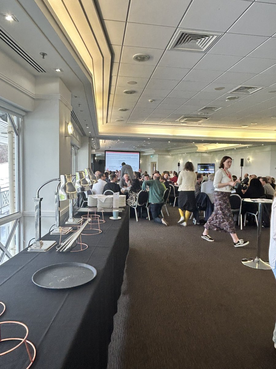 Enjoying nice conversation with Colleagues about future of Biosciences <a href="/ntu_research/">NTU Research</a> <a href="/TrentBridge/">Notts Outlaws</a>