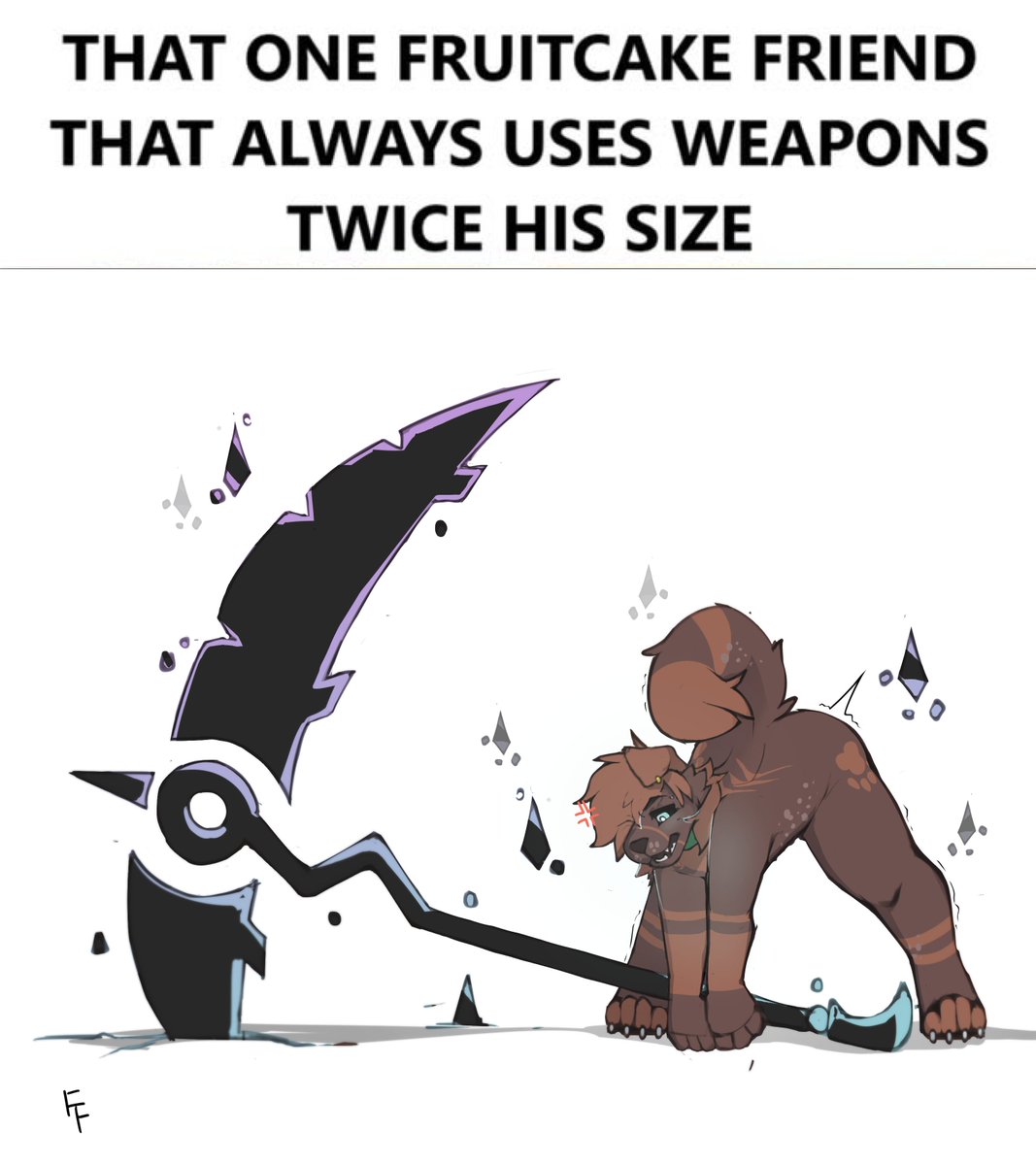 fluffybrownfox's tweet image. Me, im that friend