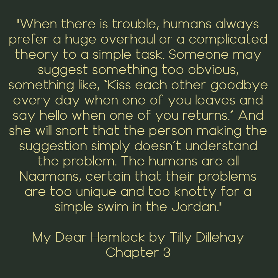 Our ladies are currently reading "My Dear Hemlock" by Tilly Dillehay.

<a href="/canonpress/">Canon Press</a>