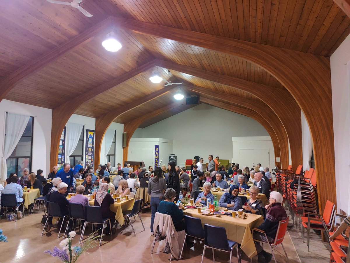 We thank St. Albert United Church <a href="/SAUChurch/">St. Albert United Ch</a> for hosting us for the wonderful Iftar Dinner on Saturday, 8th of March. We appreciate you sharing your International Women's Day with us. Hope to see you on next Intercultural Dialogue event.