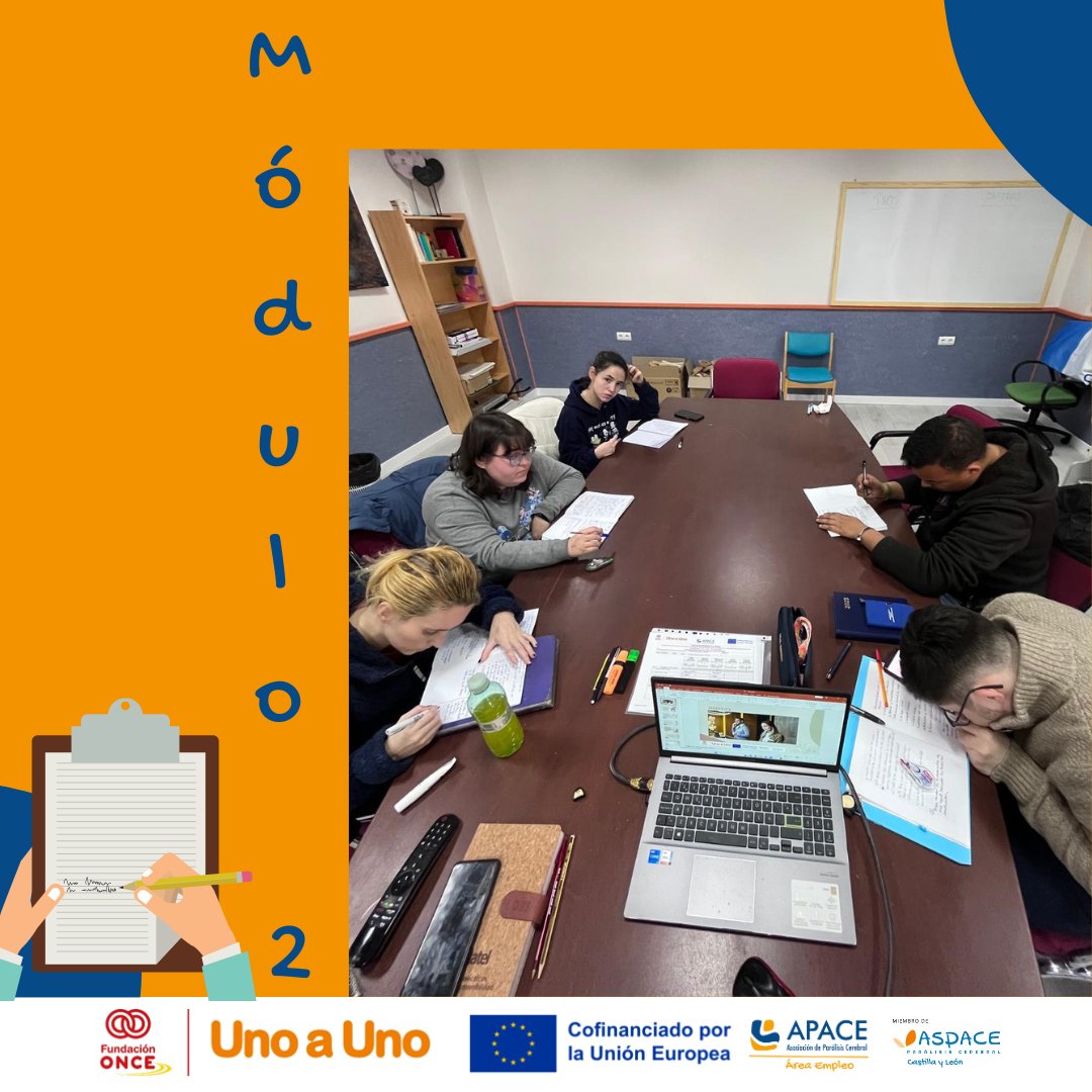 APACE Burgos (@apaceburgos) on Twitter photo ¡Formación en acción! 👩🏫💼En el Módulo 2, donde estamos aprendiendo todo sobre las funciones y habilidades clave para gestionar con éxito las primeras impresiones en cualquier entorno profesional. Su realización es gracias al Fondo Social Europeo Plus <a href="/EU_Social/">EU Social 🇪🇺</a> y <a href="/fundaciononce/">Yo te ayudo</a> ¡Formación en acción! 👩🏫💼En el Módulo 2, donde estamos aprendiendo todo sobre las funciones y habilidades clave para gestionar con éxito las primeras impresiones en cualquier entorno profesional. Su realización es gracias al Fondo Social Europeo Plus <a href="/EU_Social/">EU Social 🇪🇺</a> y <a href="/fundaciononce/">Yo te ayudo</a>