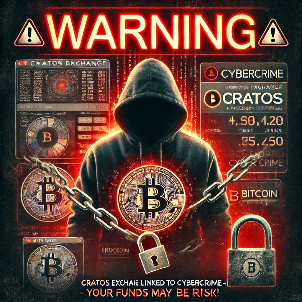 🚨 WARNING: Cratos Crypto Exchange is linked to Georgian cybercrime operations

🔍Report: ratex42.com

#CryptoScam #Cratos #Cybercrime #CryptoWarning #RateX42