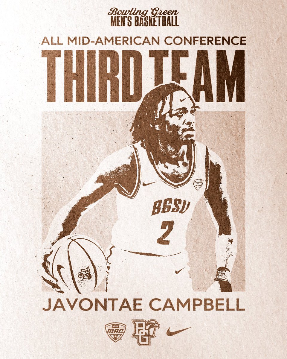 BGSUMBB's tweet image. 𝙅𝙖𝙫𝙤𝙣𝙩𝙖𝙚 𝘾𝙖𝙢𝙥𝙗𝙚𝙡𝙡
𝘼𝙡𝙡-𝙈𝘼𝘾 𝙏𝙝𝙞𝙧𝙙 𝙏𝙚𝙖𝙢
𝙈𝘼𝘾 𝘼𝙡𝙡-𝘿𝙚𝙛𝙚𝙣𝙨𝙞𝙫𝙚 𝙏𝙚𝙖𝙢

🏀86 Steals (2.77 per game), 4th in the Nation
🏀Only MAC player inside nation's Top 40 for a defensive stat
🏀One of three MAC players with a triple-double