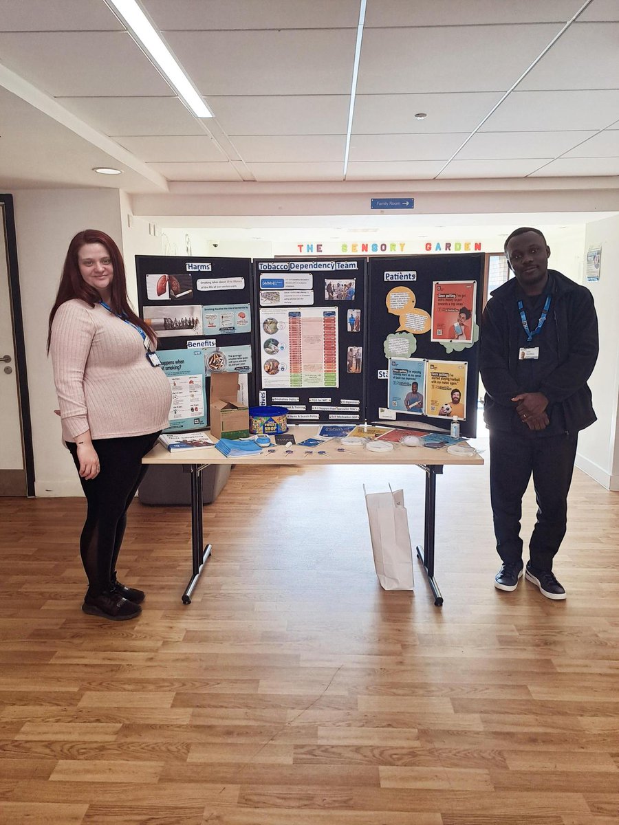 Flo_TTDTeam's tweet photo. No smoking day roadshow at GMMH MEADOWBROOK #gmmh_nhs https://t.co/bhUjH3WLmM