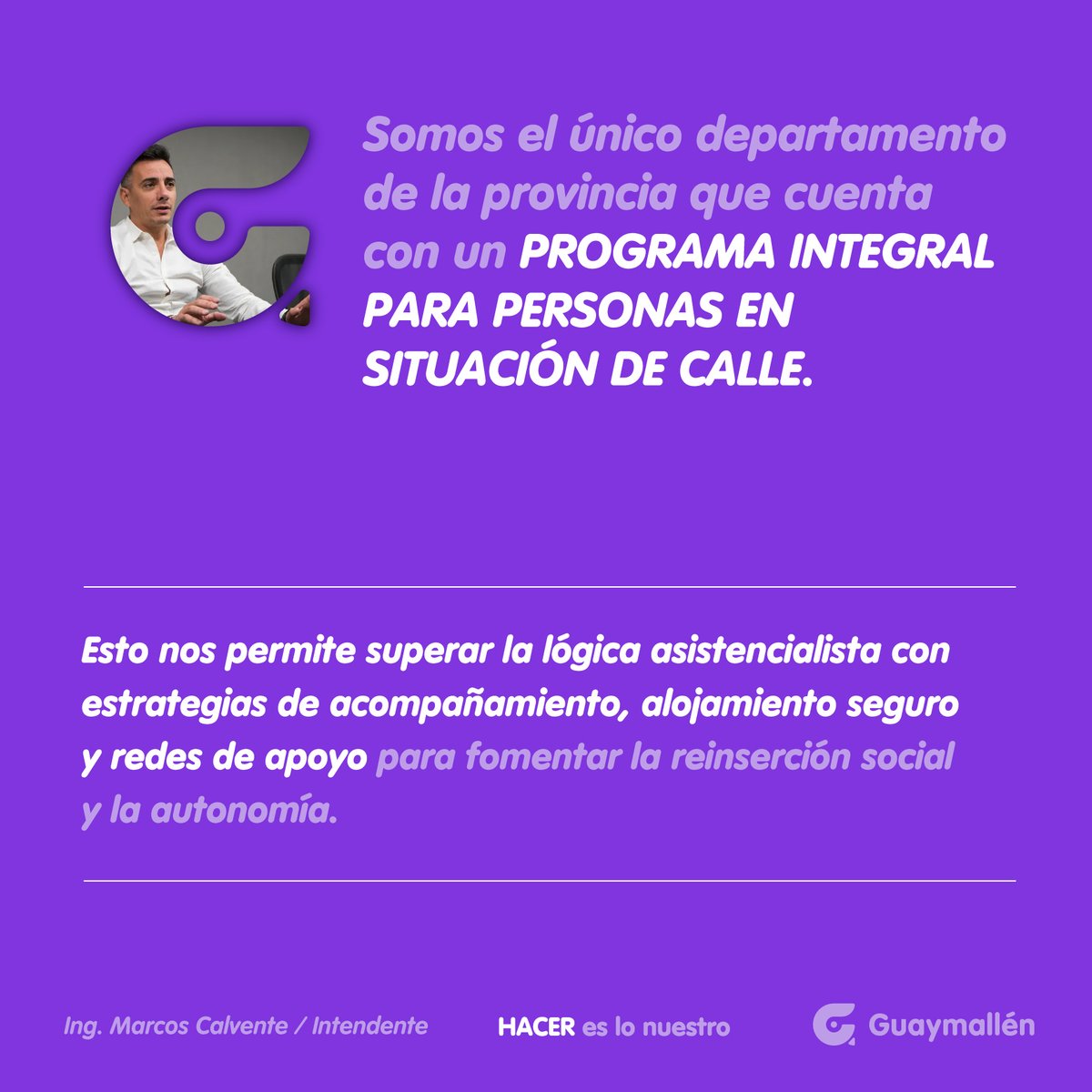 En Guaymallén gestionamos con transparencia y eficiencia los recursos del Estado, garantizando que la asistencia social llegue directamente a quienes la necesitan. Cada situación es evaluada por profesionales del Trabajo Social, asegurando una entrega sin discrecionalidad.