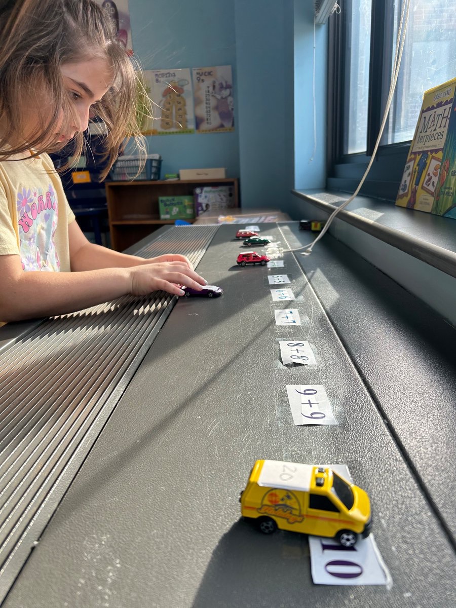 Dr. Jimi Grover (@jimi_grover) on Twitter photo T: Can you go park your “doubles” cars?
1st grade student at West Islip are practicing their math doubles facts with the math coach! <a href="/princiPALvw/">Vanessa Williams</a> T: Can you go park your “doubles” cars?
1st grade student at West Islip are practicing their math doubles facts with the math coach! <a href="/princiPALvw/">Vanessa Williams</a>