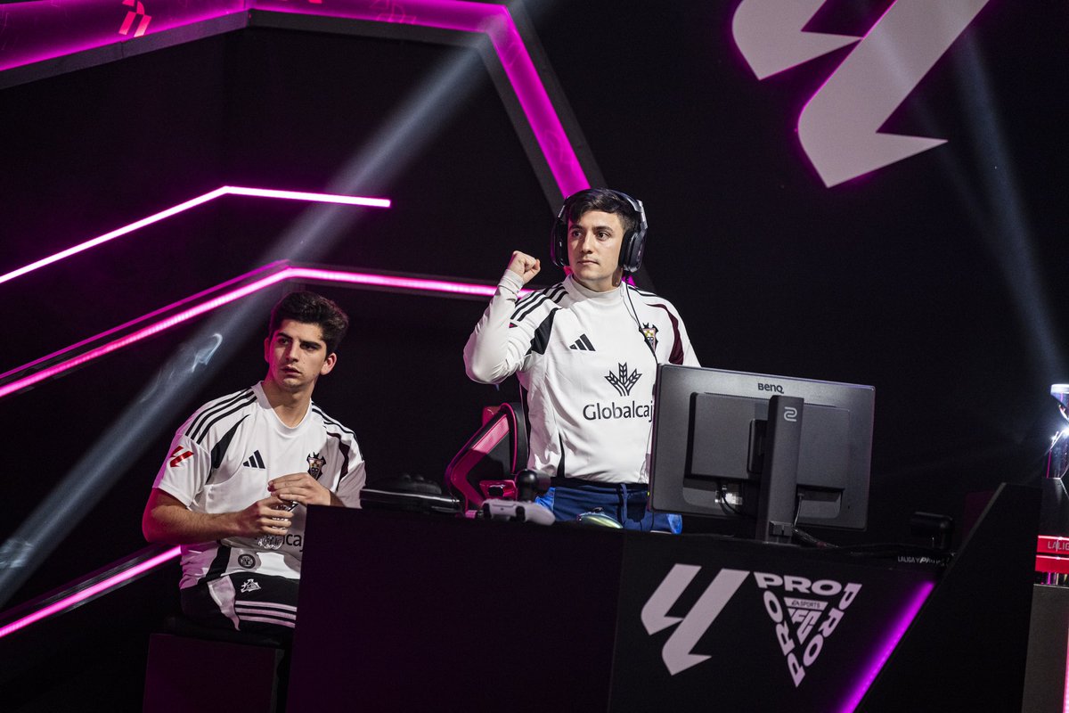 ¡<a href="/LALIGA_FCPro/">LALIGA FC Pro</a> CUP ✅!

💥 Tras una gran fase de grupos, conseguimos ser segundos de grupo, asegurando nuestro billete a la siguiente fase, donde lucharemos contra los mejores por la copa.

Gracias a todos por el apoyo. ¡Esto no acaba aquí! 🤍🦇