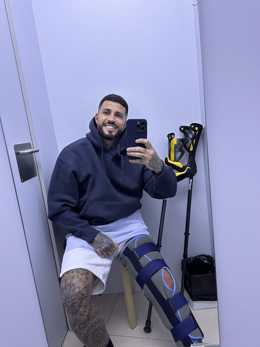 Muchas gracias a todos por los mensajes de apoyo. 
Ya recuperándome para volver cuanto antes 💪🏻 
<a href="/PIO_FC/">PIO FC</a> 🤍🖤💛 #SiemprePPP