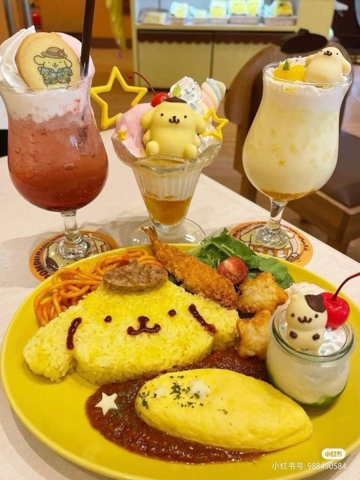sanriodaily's tweet photo. pompompurin food 💫 https://t.co/A3VAlDyhpk