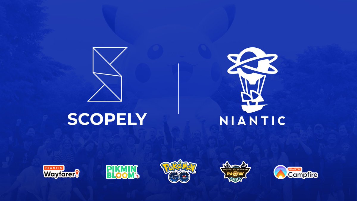 Scopely (@scopely) on Twitter photo Why <a href="/NianticLabs/">Niantic</a>’ games? Why now? Our co-CEOs explain @Scopely’s perspective on acquiring <a href="/PokemonGoApp/">Pokémon GO</a>, <a href="/PikminBloom/">Pikmin Bloom</a>, and <a href="/MH_Now_EN/">Monster Hunter Now</a> — and how we’re approaching this next chapter with respect for the vibrant, engaged communities that enjoy these games. Read more 👉 Why <a href="/NianticLabs/">Niantic</a>’ games? Why now? Our co-CEOs explain @Scopely’s perspective on acquiring <a href="/PokemonGoApp/">Pokémon GO</a>, <a href="/PikminBloom/">Pikmin Bloom</a>, and <a href="/MH_Now_EN/">Monster Hunter Now</a> — and how we’re approaching this next chapter with respect for the vibrant, engaged communities that enjoy these games. Read more 👉