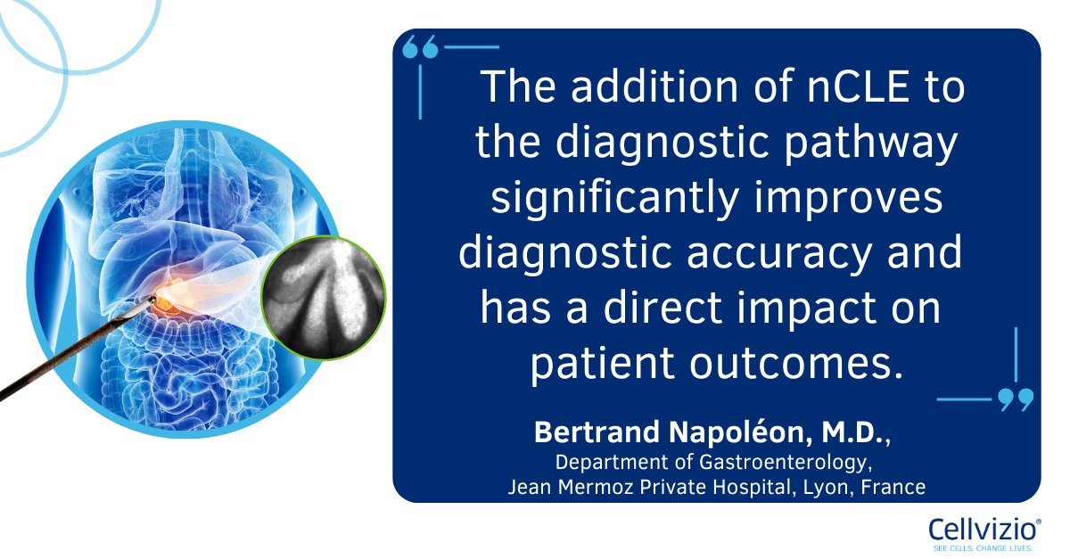 #ICYMI 🎉#Cellvizio is now recommended in the latest <a href="/ESGE_news/">ESGE</a> guidelines for characterizing pancreatic cystic lesions! 
🔍Learn more: maunakeatech.com/news/cellvizio…   
#PancreaticCysts #GITwitter