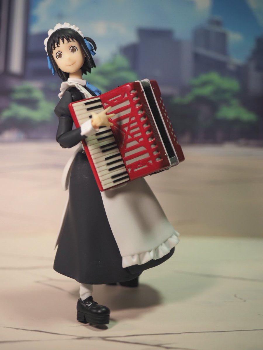 SfMBdzoLGf3DCWG's tweet image. 「メイズ参上！」小道具で嵐山歩鳥を劇中ぽく撮影してみた
#それでも町は廻っている #それ町