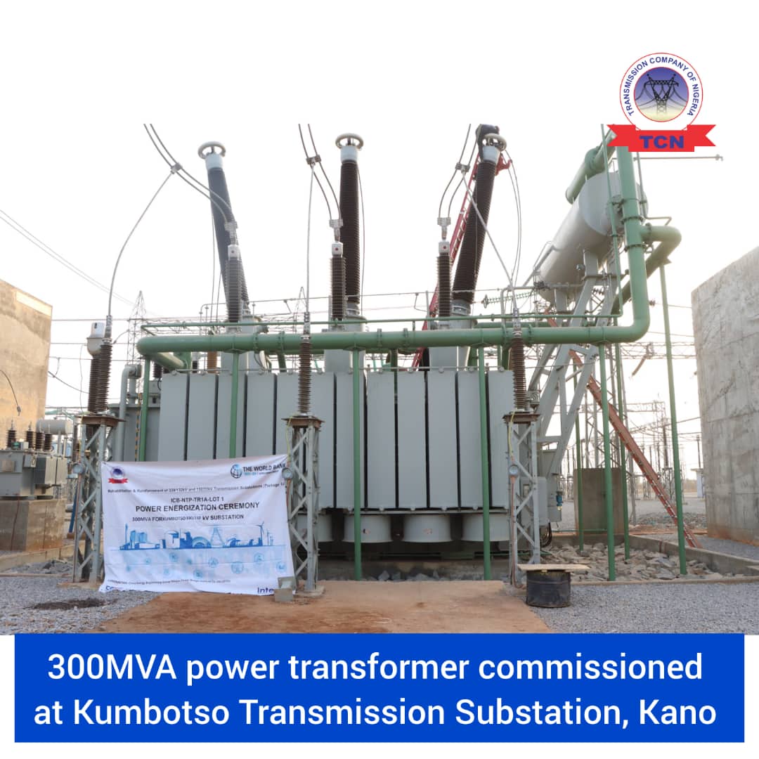 KOKUNSANI's tweet photo. TASHAR WUTAR LANTARKI TA KUMBOTSO DAKE JIAHAR KANO TA SAMU SABUWAR TRANFOMA MAI KARFIN 300MVA

#gaskiyarlamarinnajeriya

Shin ko kun san cewa yanzu haka an sanya sabon transformar mai karfin 300MVA Siemens Mega da kuma kuzari a tashar wutar lantarki ta Kumbotso dake jihar Kano? https://t.co/L0nXLdgWLn