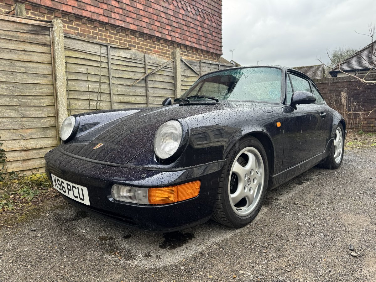If you’re wondering why it’s raining in #Cranleigh, I’ve just got my car out, ready for the <a href="/pcgb/">Porsche Club GB</a> R29 visit to the brand new #Guildford OPC <a href="/PorscheRetail/">Porsche Retail Group</a> this evening. 🌧️