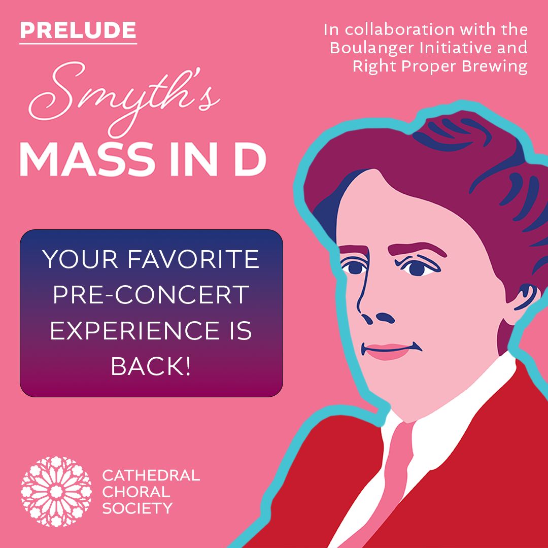 Are you ready to explore the world and music of the legendary Dame Ethel Smyth? Starting at 2:30pm on concert day, Boulanger Initiative will bring Smyth's Mass in D to life before your hear the piece performed live! 

Learn more and register here: buff.ly/zsRlSrP