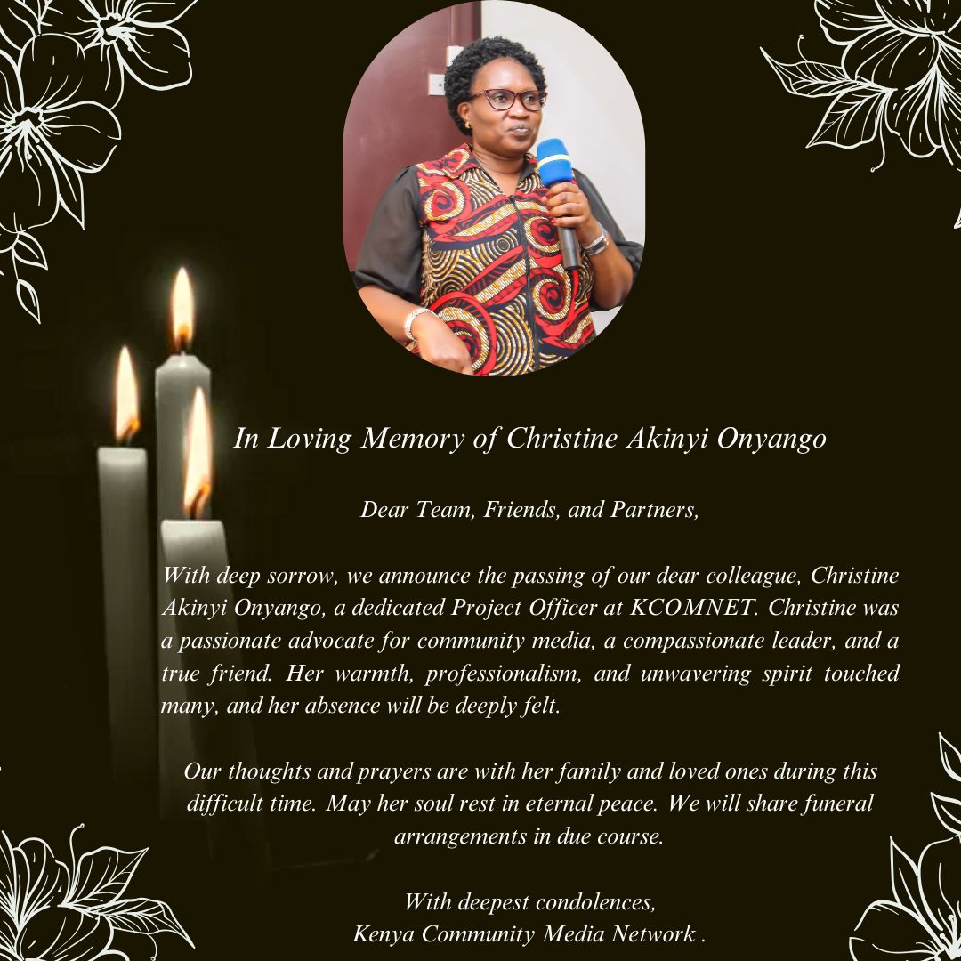 kcomnet's tweet image. Rest in peace, Christine .