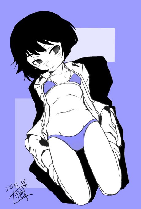 #これを見た人は紫の入った画像を貼れ 