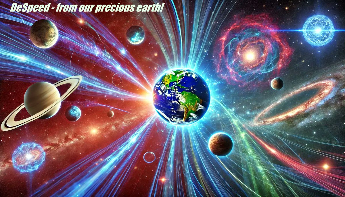 Firenzard_X's tweet image. From earth to universe. Let's join and earn with DeSpeed.
DeSpeed is the world's first decentralized network for internet speed verification, powered by real-time blockchain validation.
@despeednet #internet_speed
Be part of ours: app.despeed.net/register?ref=r…