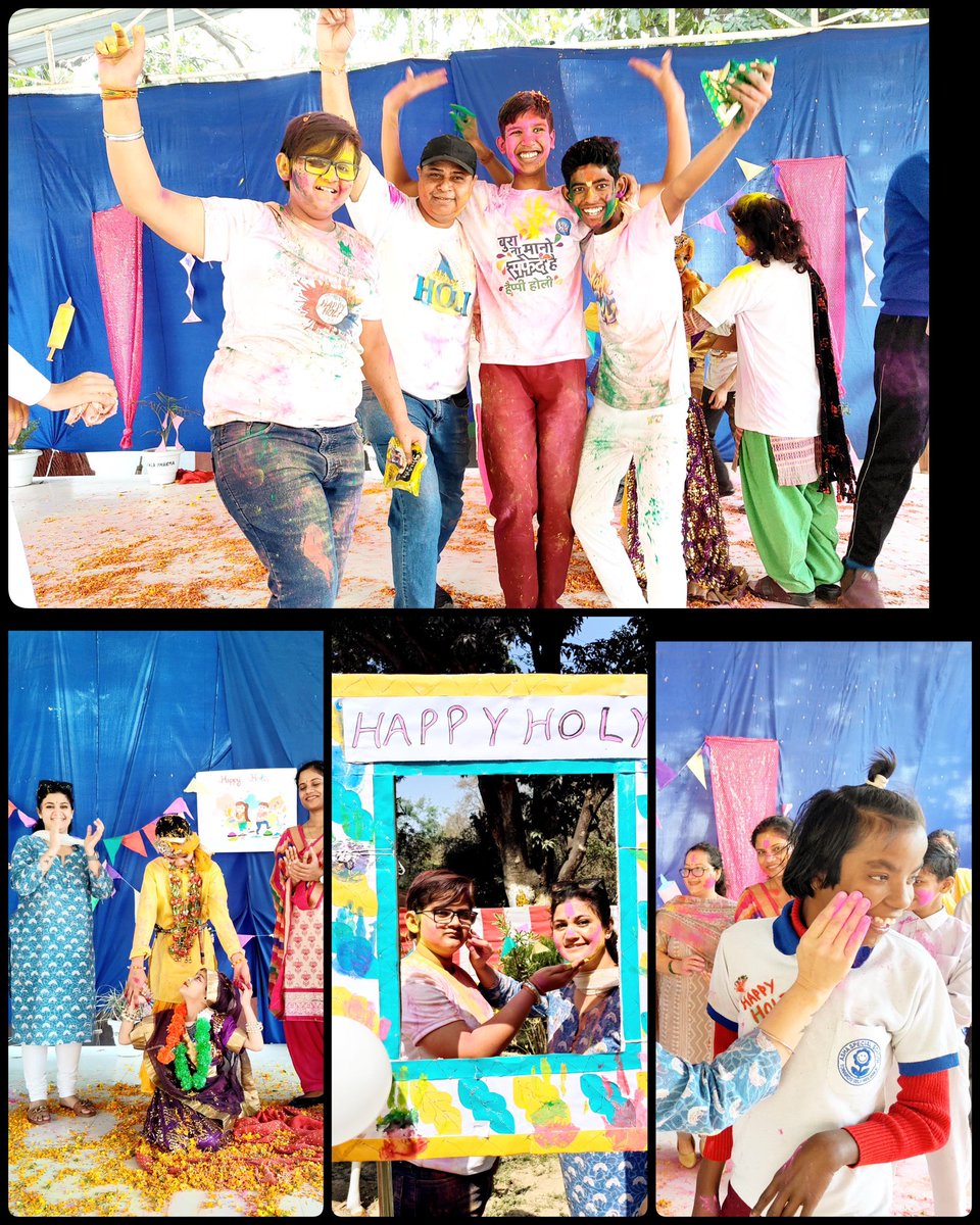 UBArea_IA's tweet photo. #IndianArmy
#UBArea_IA
#PanchshulGunners organised #HoliCelebration for #SpecialOnes of #AshaSchool #Barielly. The children and ladies shared some priceless moments of joy & made memories for a lifetime. 
#SpecialNotDifferent 
#Holi2025
@OfficialAwwa
@suryacommand
@ProDefDehradun
@ProDefLko