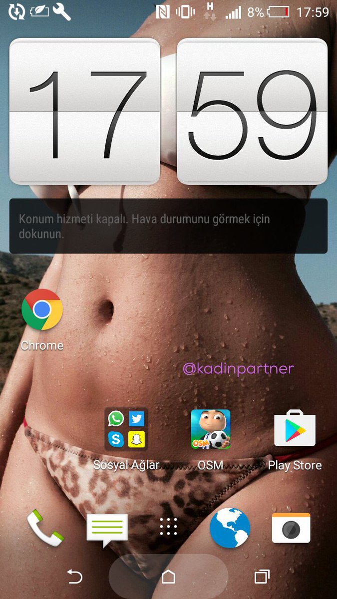 Afroditin fotoğrafını arka plan yapan takipçilerimiz varmış 👍🏻 Güzel iş. 😊 itiraf ediyorum: ben de aynı şeyi yapıyorum.