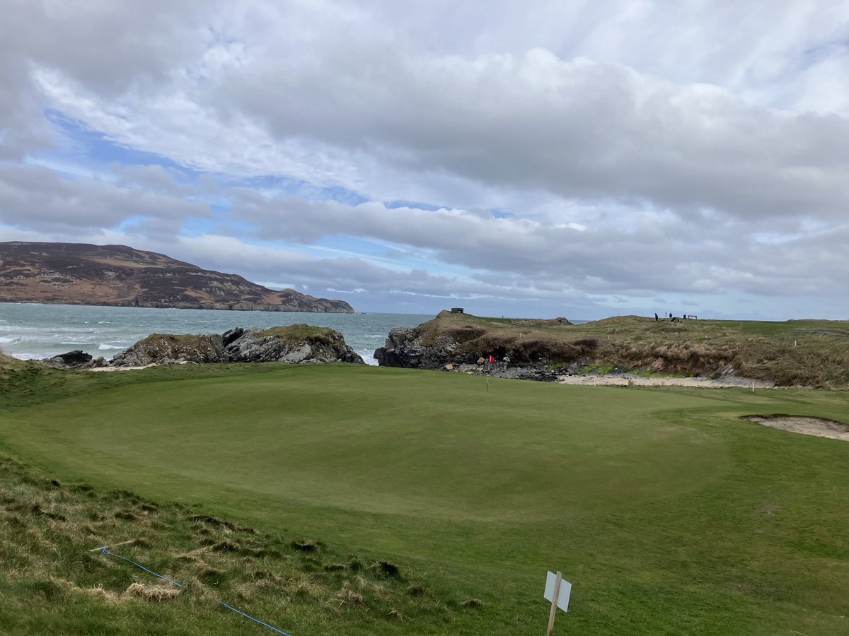 ⁦<a href="/DunfanaghyGC/">Dunfanaghy Golf Club</a>⁩ was a breezy but stunning test for ⁦<a href="/AGWgolfwriters/">Association of Golf Writers (AGW)</a>⁩ in Derry &amp; Donegal to promote golf in region ahead of ⁦<a href="/TheOpen/">The Open</a>⁩ ⁦<a href="/royalportrush/">Royal Portrush Golf Club</a>⁩ . Designed by Harry Vardon, this is where Paul McGinley played as a kid ⁦@rumourmillcomms⁩