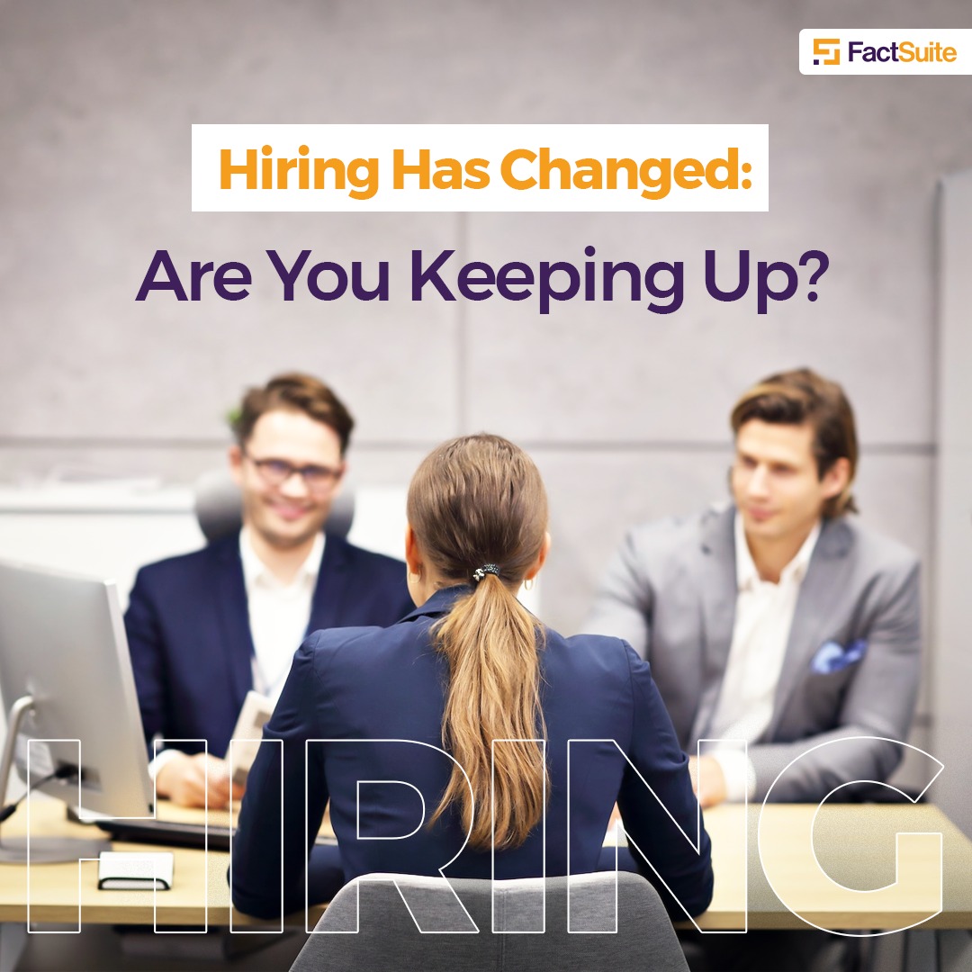 FactSuite's tweet image. From gut-based hiring to data-driven decisions—hiring has evolved! Is your process updated for 2025? Let’s talk about the future of smart recruitment. Please share your thoughts in the comments below.

🚀#FutureOfHiring #SmartRecruitment