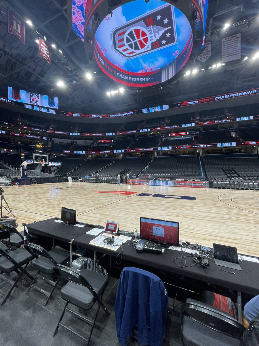Bob Black (@spidervoice) on Twitter photo The calm before the <a href="/A10MBB/">Atlantic 10 MBB</a> Tourney! Join Scott Ungerer & me from midcourt courtside at Capital One Arena in Washington DC! <a href="/SpiderMBB/">Richmond Basketball</a> <a href="/DavidsonMBB/">Davidson Basketball</a> 1st Round. 11a airtime 11:30 tip <a href="/ESPNRichmond/">ESPN 106.1 FM</a> and here ⬇️
richmondspiders.com/watch/?Live=69… The calm before the <a href="/A10MBB/">Atlantic 10 MBB</a> Tourney! Join Scott Ungerer & me from midcourt courtside at Capital One Arena in Washington DC! <a href="/SpiderMBB/">Richmond Basketball</a> <a href="/DavidsonMBB/">Davidson Basketball</a> 1st Round. 11a airtime 11:30 tip <a href="/ESPNRichmond/">ESPN 106.1 FM</a> and here ⬇️
richmondspiders.com/watch/?Live=69…