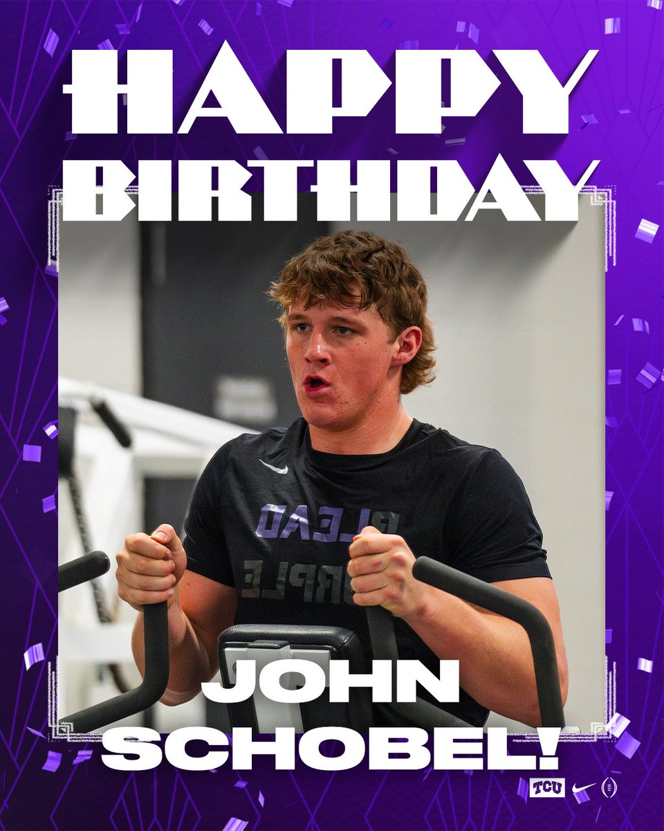 Happy birthday <a href="/JohnSchobel1/">John Schobel</a>!
