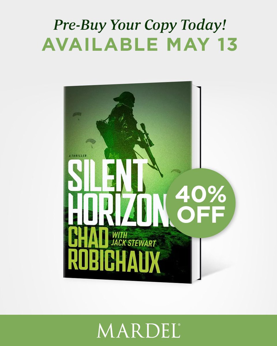 For a limited time, save 40% when you preorder your copy from my friends <a href="/Mardel_Inc/">Mardel</a> bit.ly/4kFKIhq